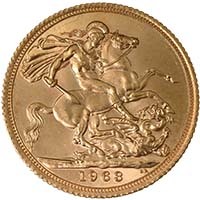 1963 Full Gold Bullion Sovereign Thumbnail