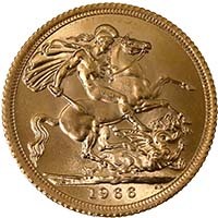 1966 Full Gold Bullion Sovereign Thumbnail