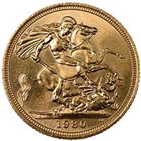 1980 Gold Bullion Sovereign Thumbnail